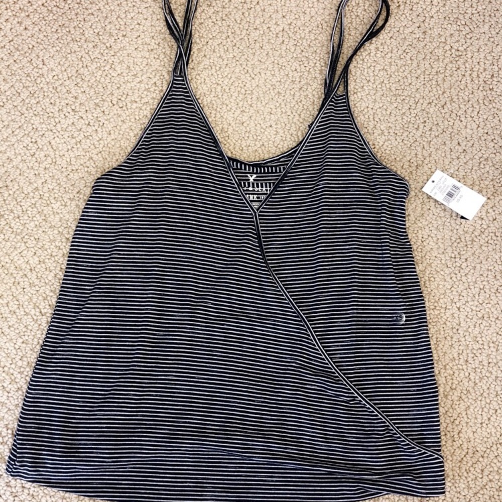 American Eagle striped tank top